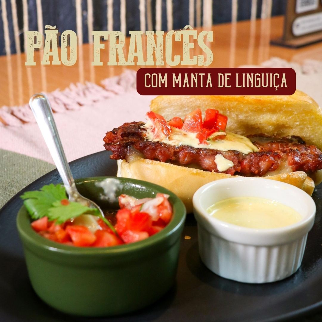 Pao Frances com linguiça